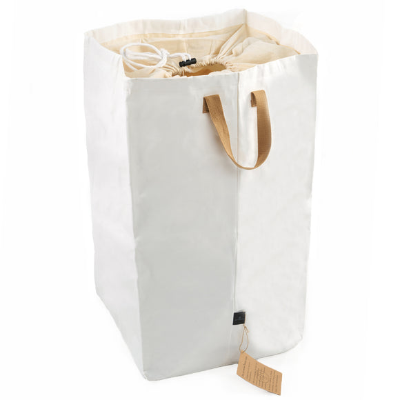 Wäschekorb Kraftpapier XL - Weiß
